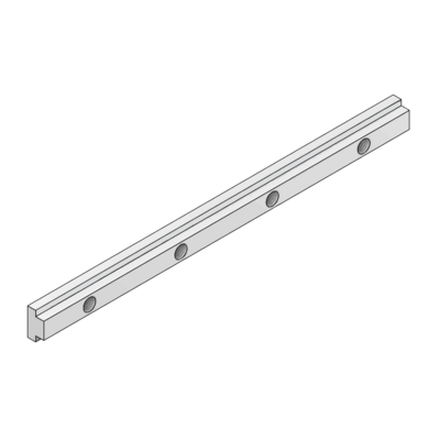 41-310-0 MODULAR SOLUTIONS 180 T-SLOT BAR SLIDES IN FROM END